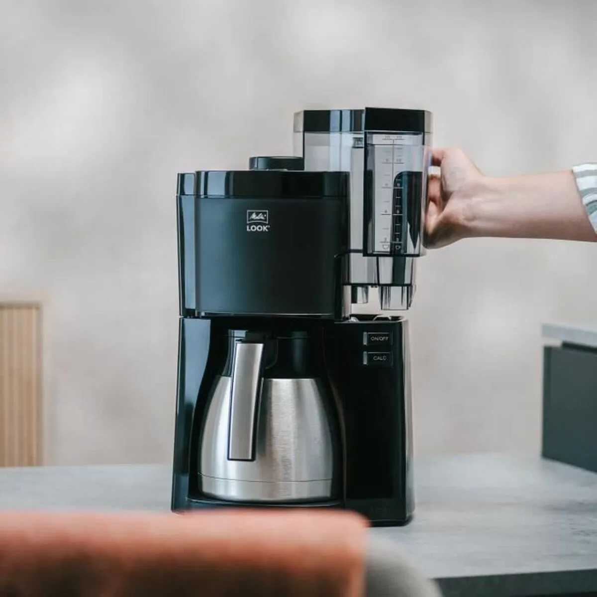 Melitta Look Therm 1025-12 Koffiezetapparaat 10 Kopjes - 1,25L - Zwart