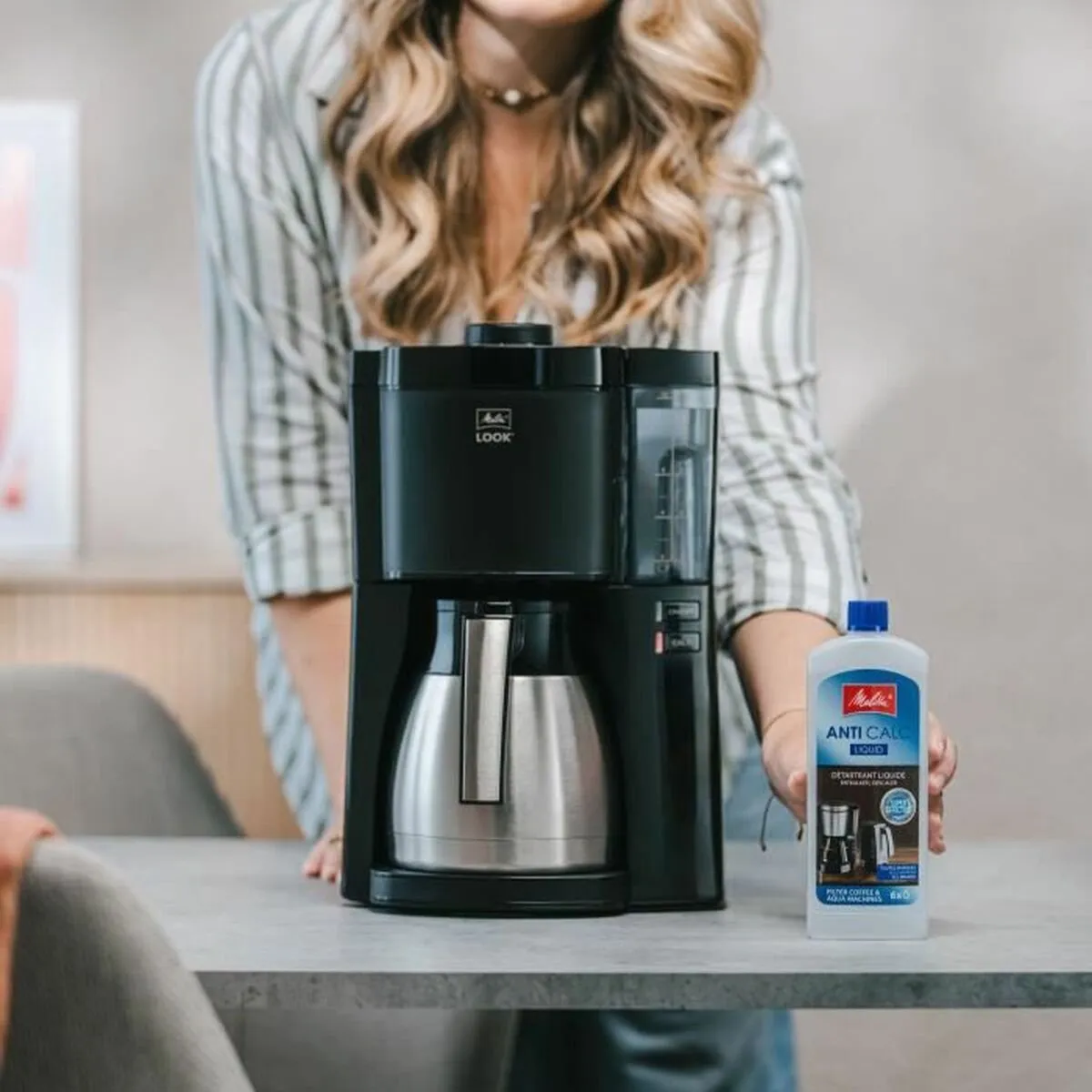 Melitta Look Therm 1025-12 Koffiezetapparaat 10 Kopjes - 1,25L - Zwart - afbeelding 6 van 6