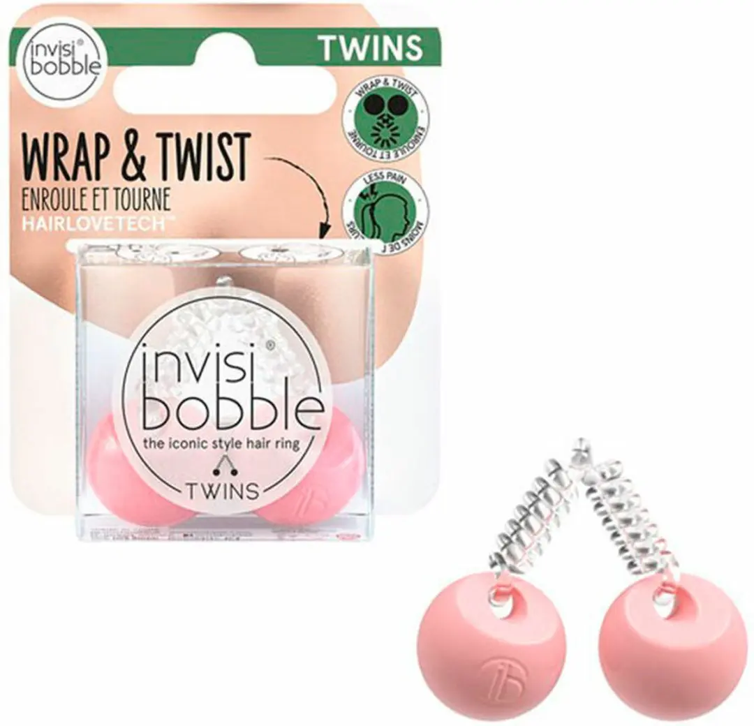 Invisibobble Twins Haarband - Roze