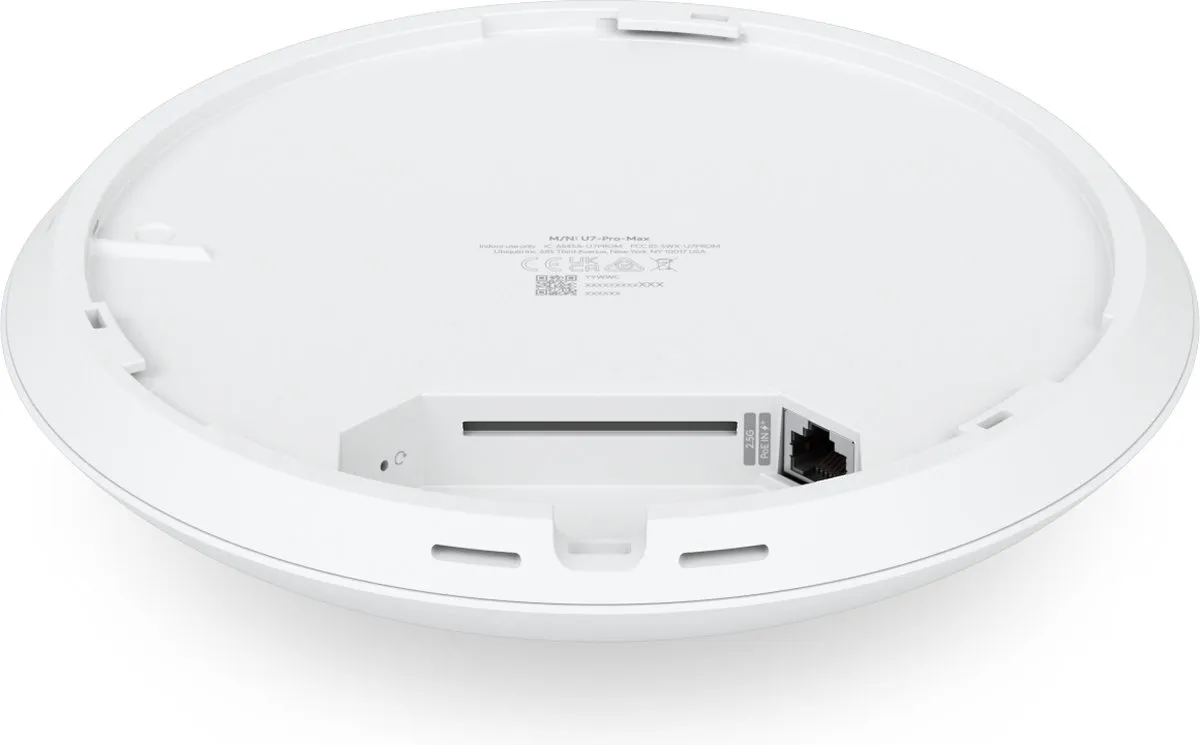 Ubiquiti UniFi U7-PRO-MAX Accesspoint WiFi 7 6GHz - Wit
