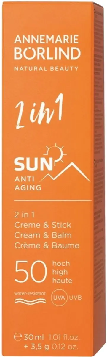 Annemarie Börlind Sun 2-in-1 Cream & Balm SPF50 30ml