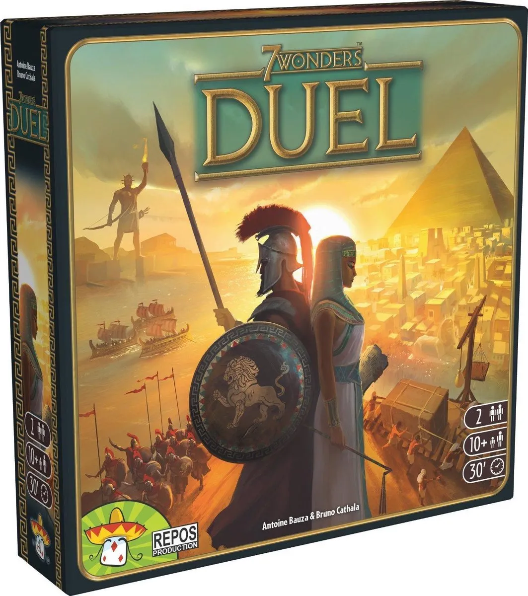Asmodee 7 Wonders Duel SEV07 Bordspel
