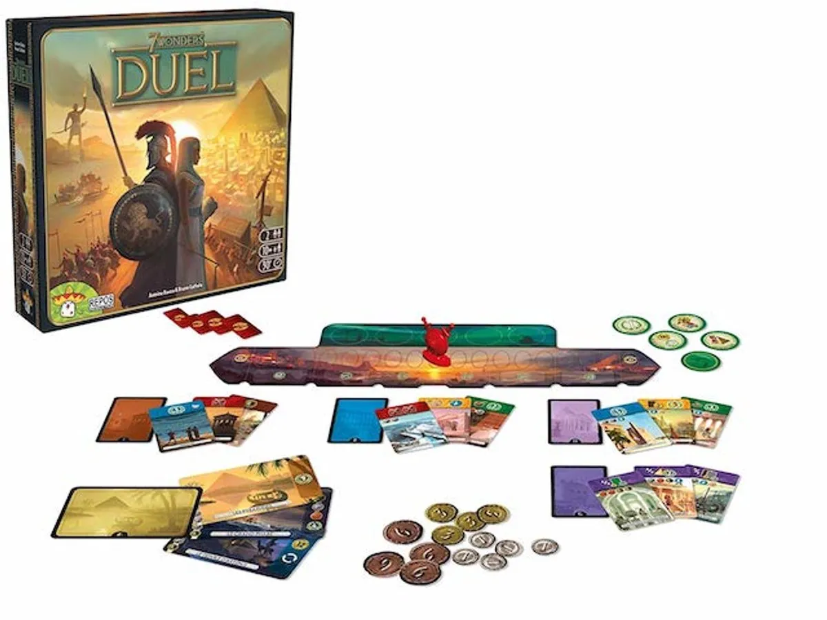 Asmodee 7 Wonders Duel SEV07 Bordspel - 2 Spelers