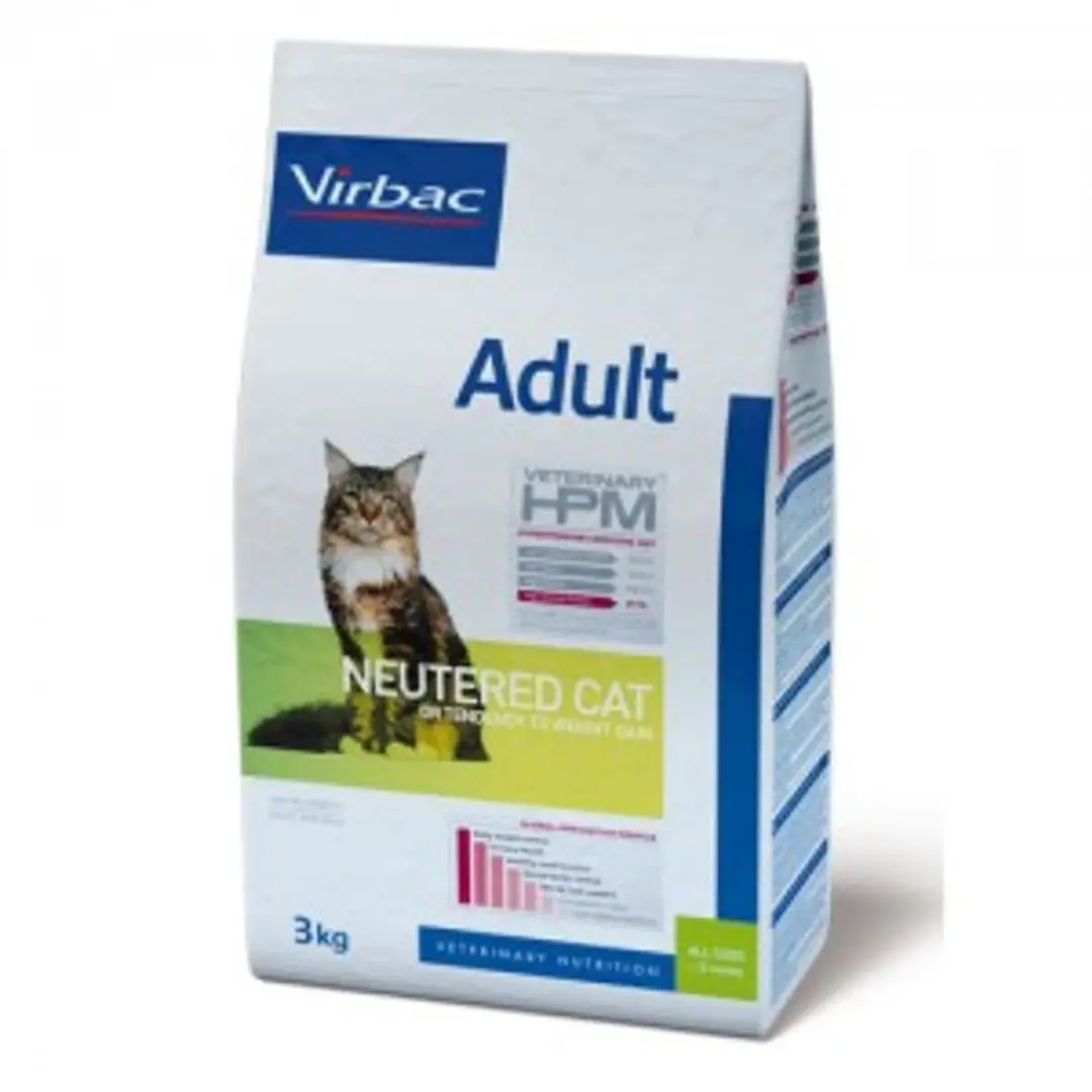 Virbac HPM Adult Gecastreerde Kat 12kg
