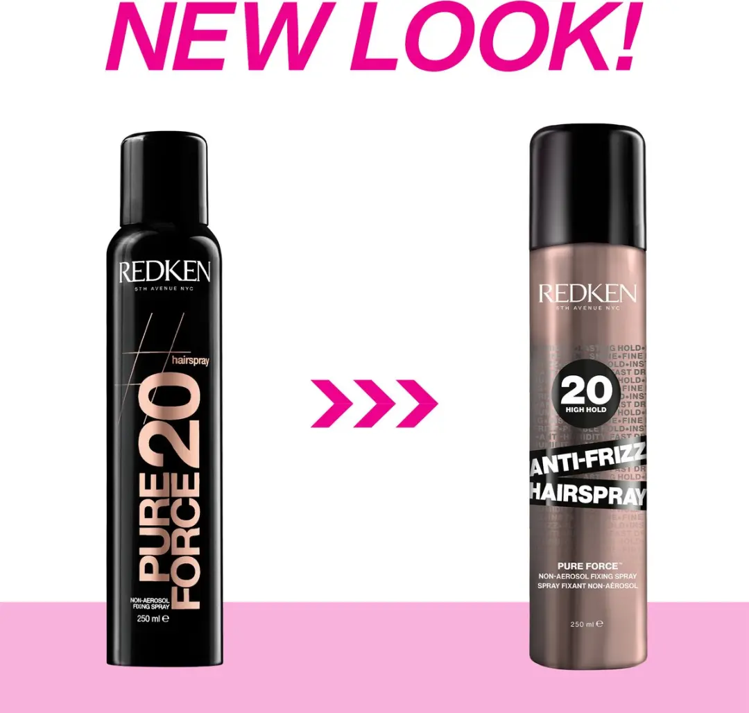 Redken Pure Force 20 Fixing Spray - 3x 250ml