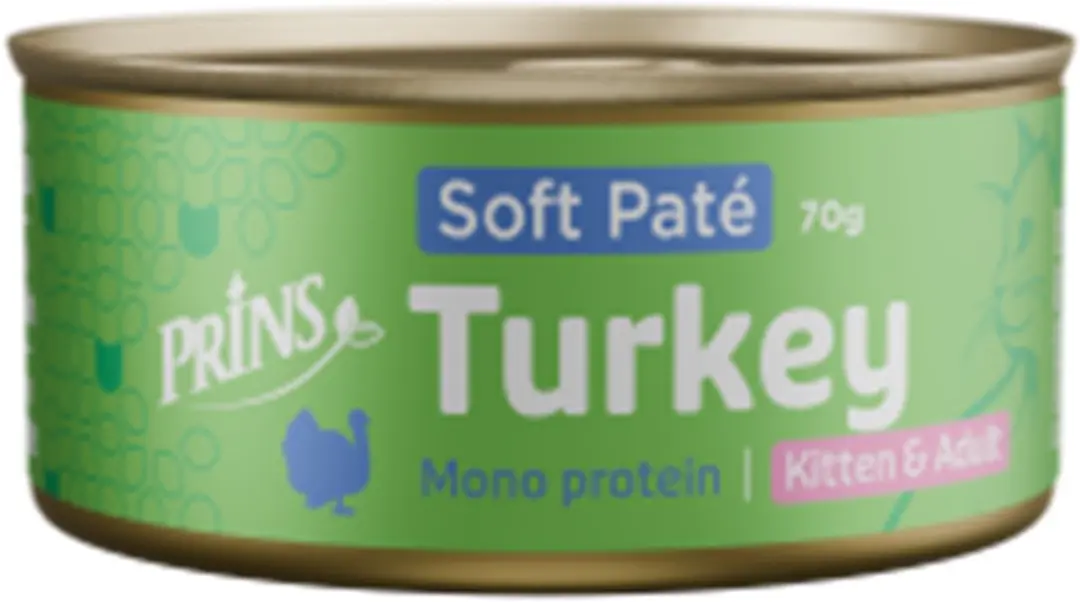 Prins Soft Paté Kalkoen Kattenvoer 70g