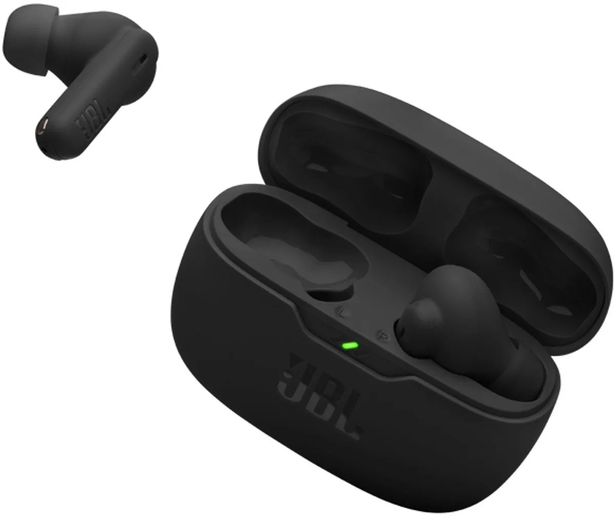 JBL Wave Beam 2 Oordopjes - Noise Cancelling - 40u - IP54 - Zwart