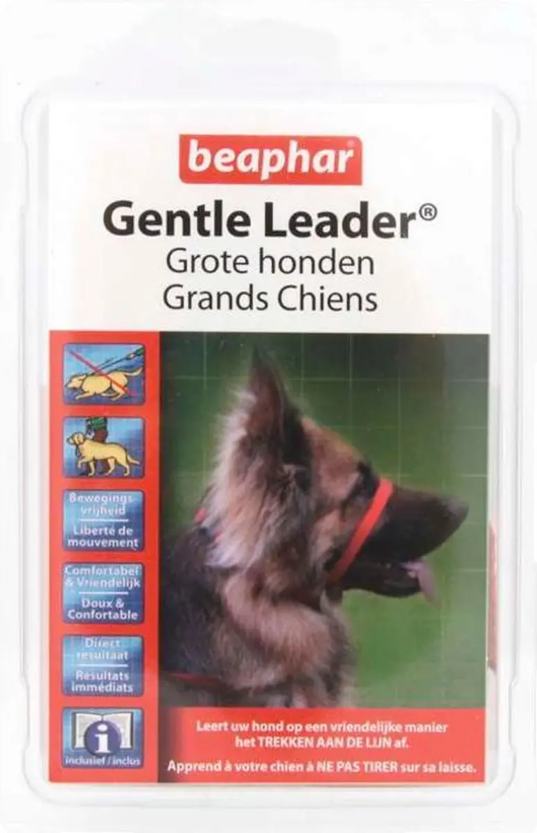 Beaphar Gentle Leader Halti Rood - Large