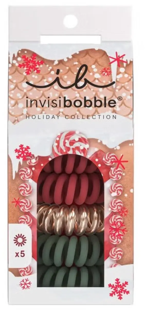 Invisibobble Haarelastieken Kerstset 5 Stuks