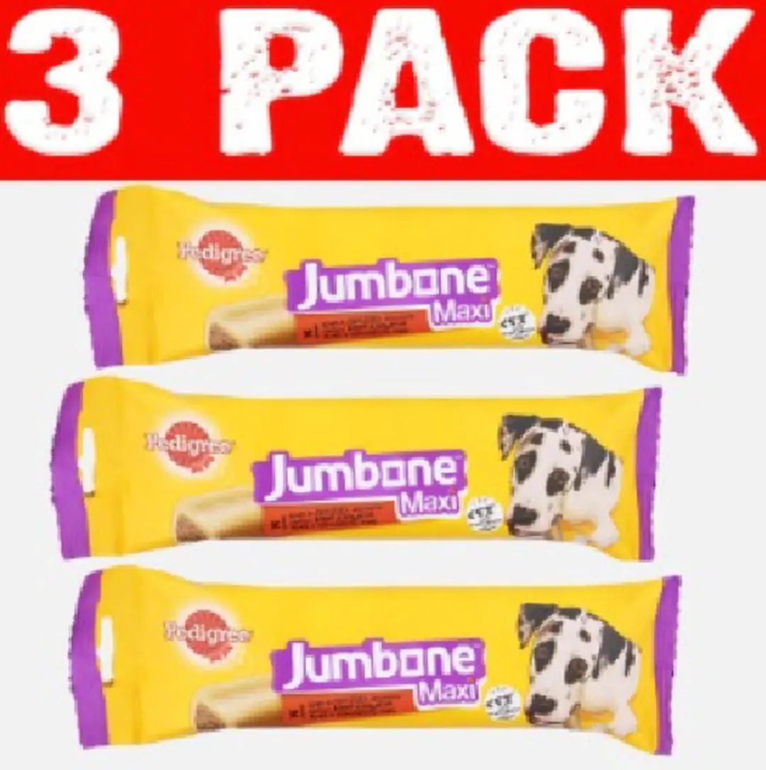 Pedigree Jumbone Maxi Hondensnacks Rund/Gevogelte 180g
