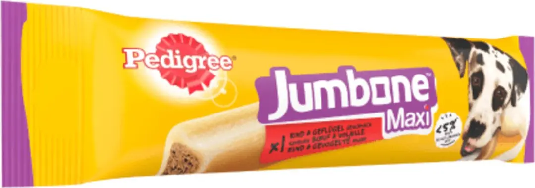 Pedigree Jumbone Maxi Hondensnacks Rund/Gevogelte 180g