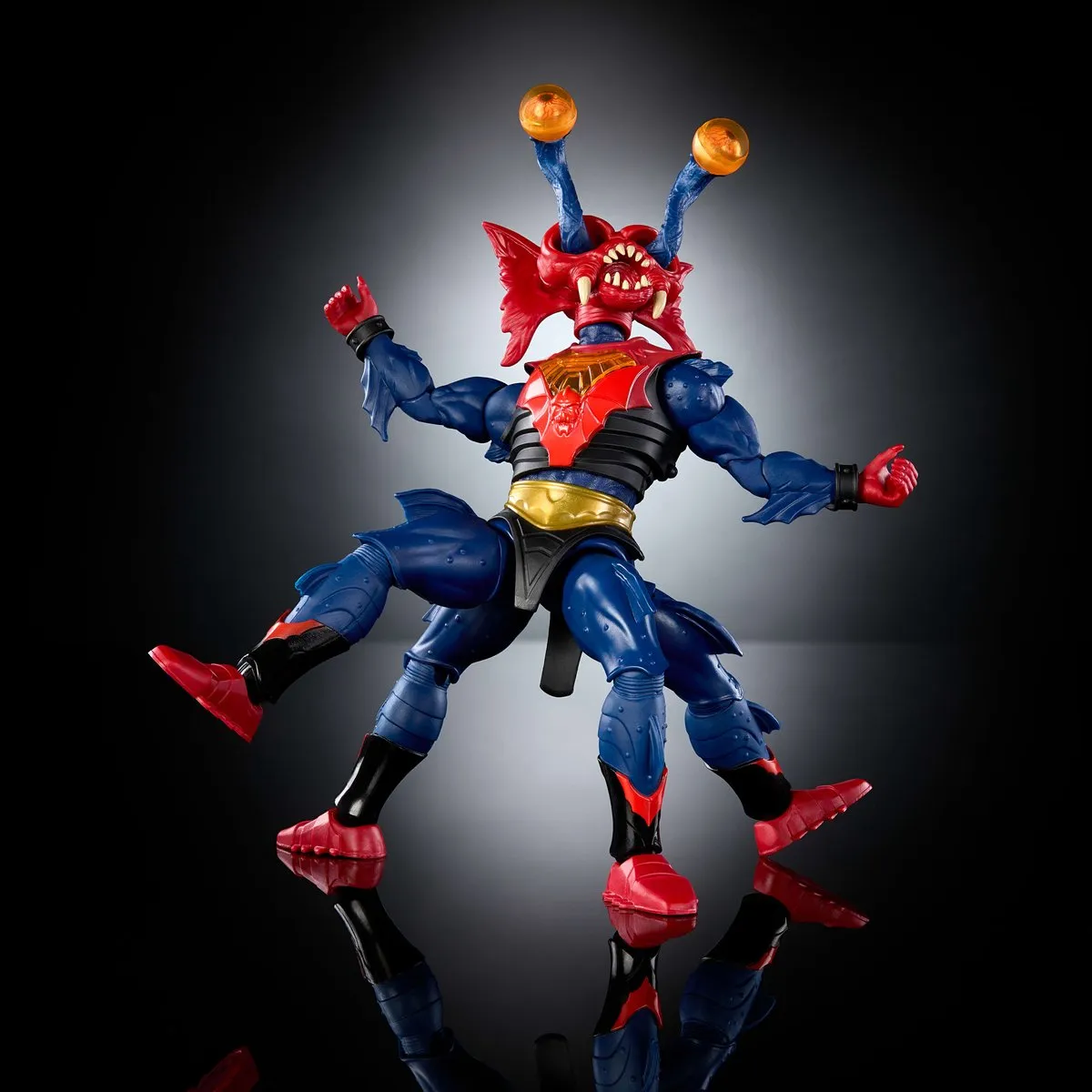 Mattel Masters of the Universe Mantenna Action Figure - Blauw/Rood