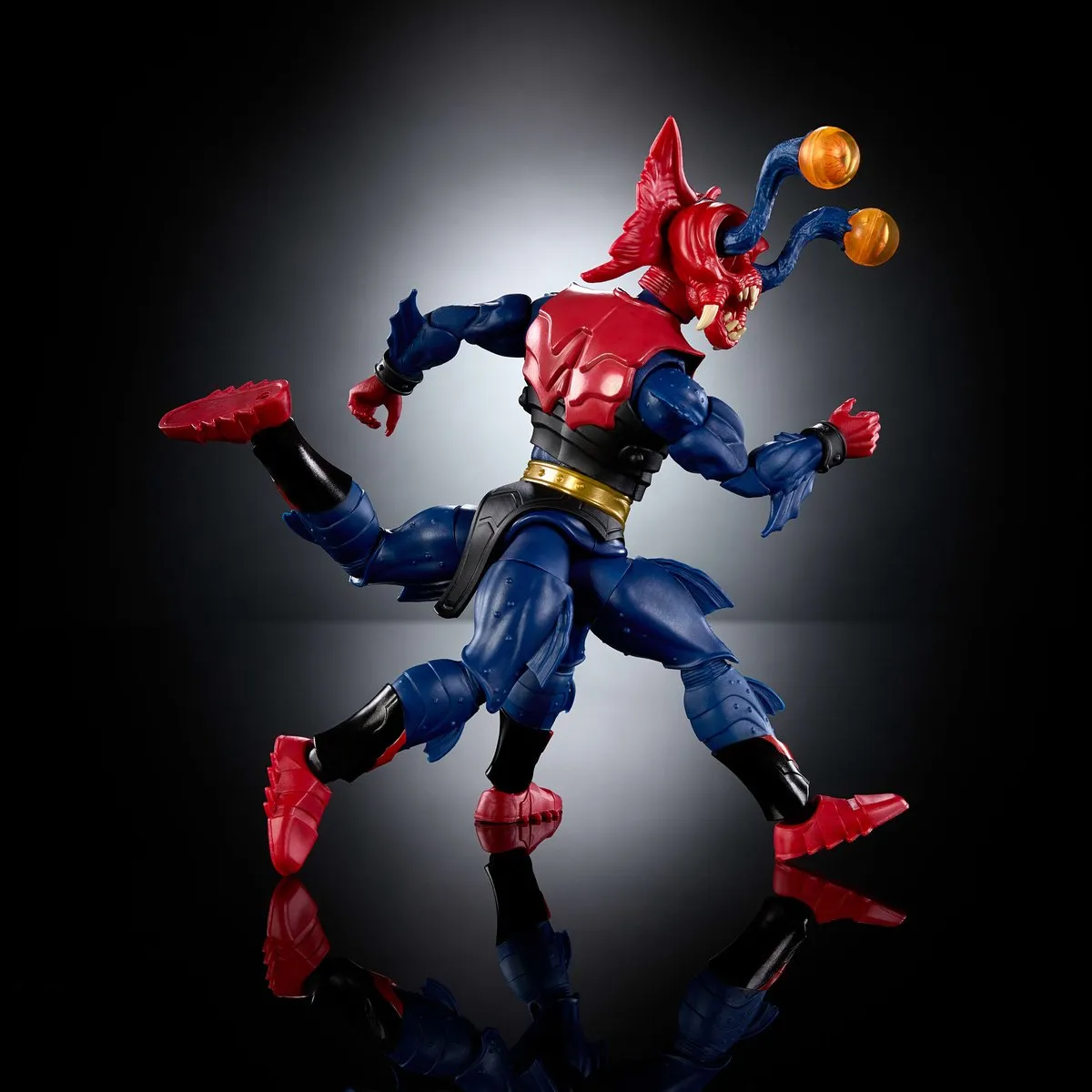 Mattel Masters of the Universe Mantenna Action Figure - Blauw/Rood