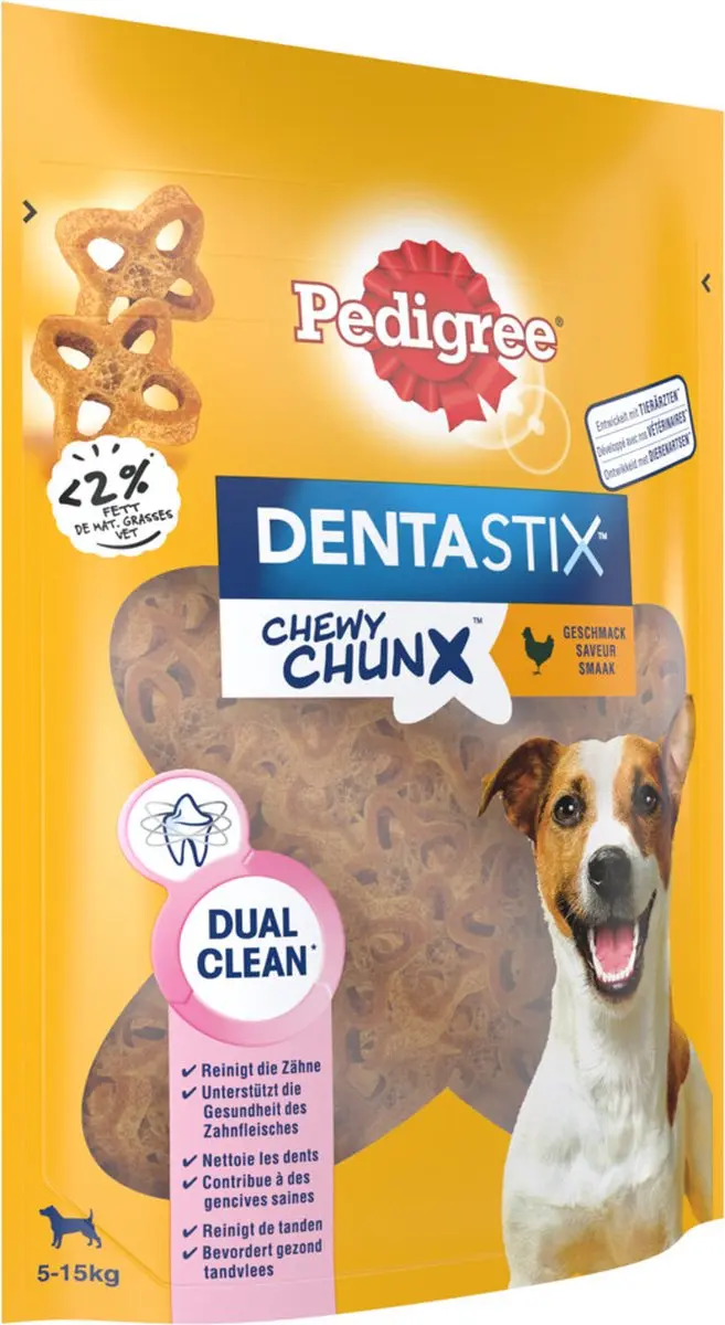 Pedigree Dentastix Chewy Chunx Mini Hondensnacks 68g