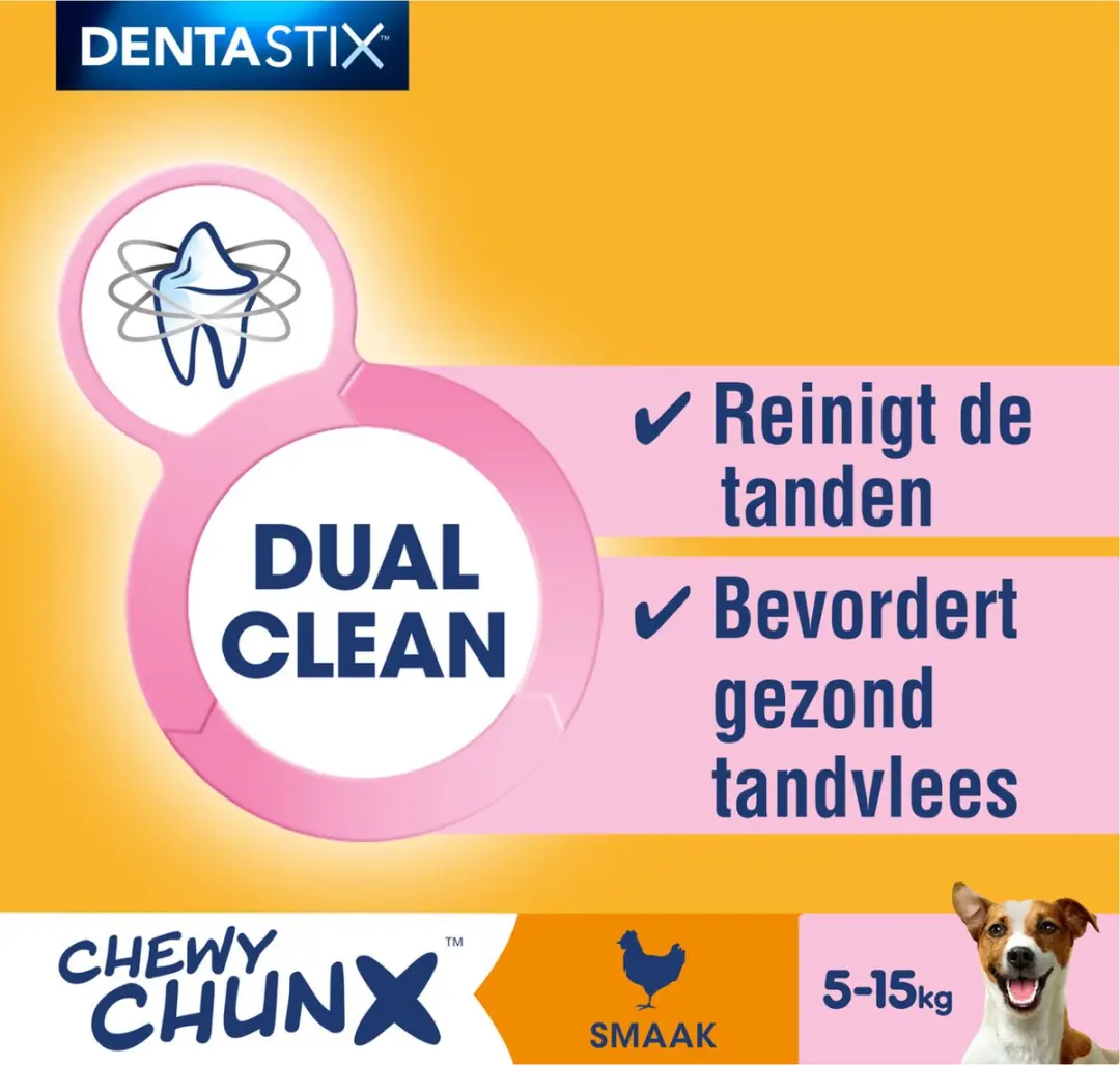 Pedigree Dentastix Chewy Chunx Mini Hondensnacks 68g
