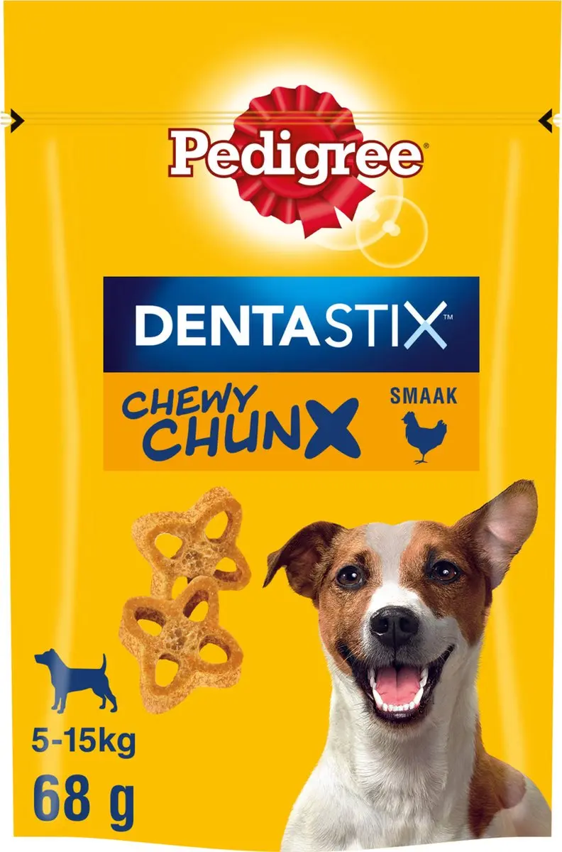 Pedigree Dentastix Chewy Chunx Mini Hondensnacks 68g