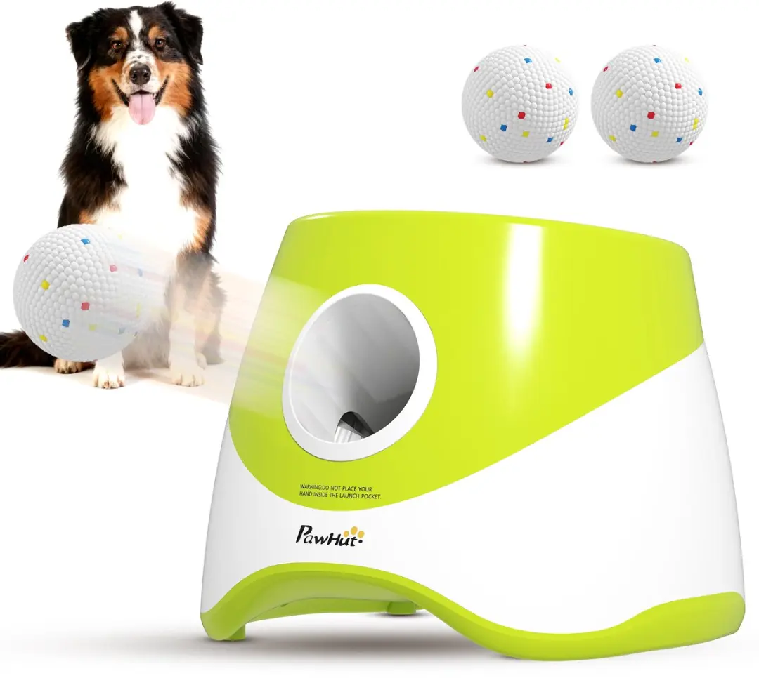 Pawhut Automatische Ballenwerper
