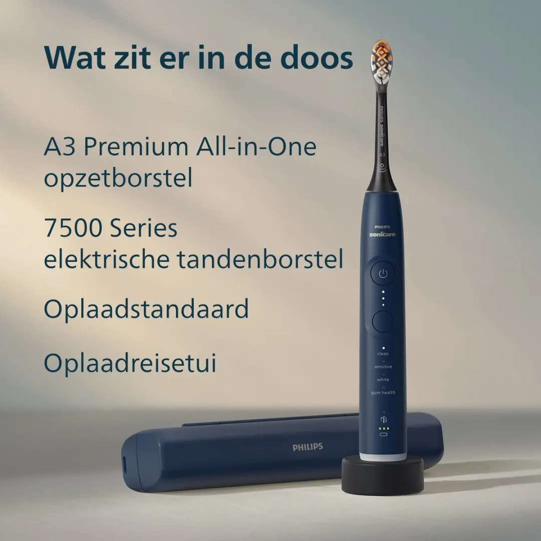 Philips Sonicare 7500 HX7423/10 Elektrische Tandenborstel - Navy Blue
