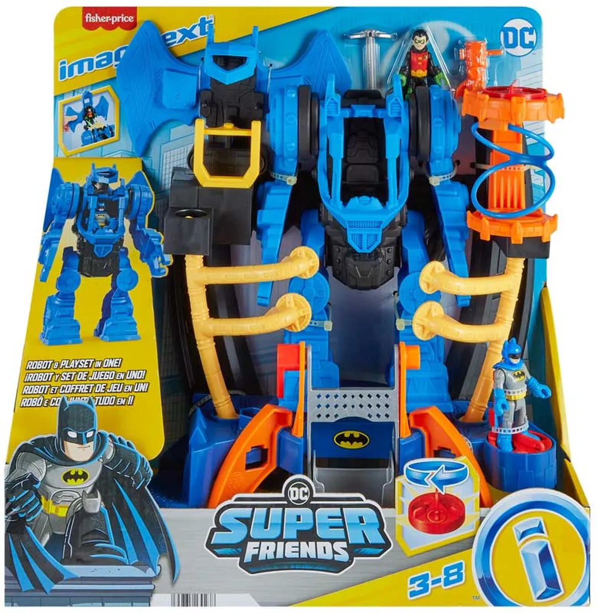 Mattel ImaginEXT DC Super Friends Robot Command Centre