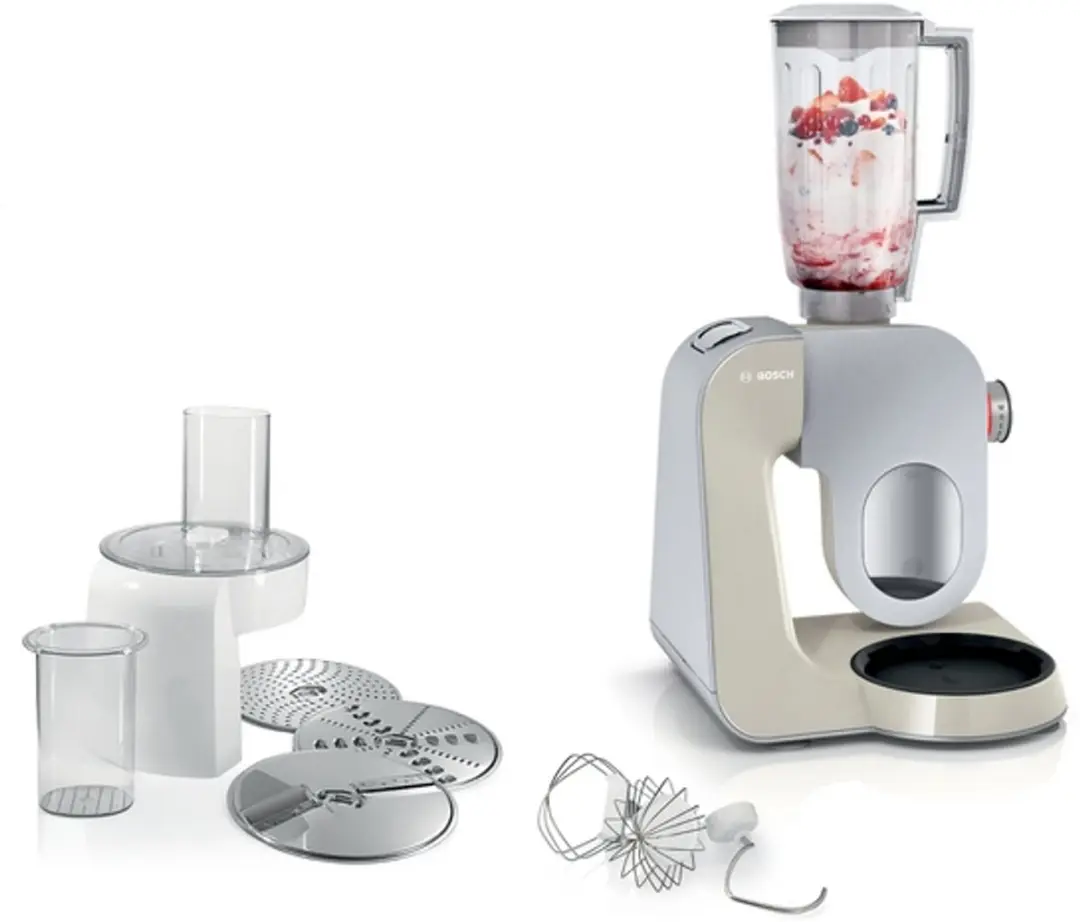 Bosch MUM58L20 Keukenmachine 1000W - 3,9L Grijs