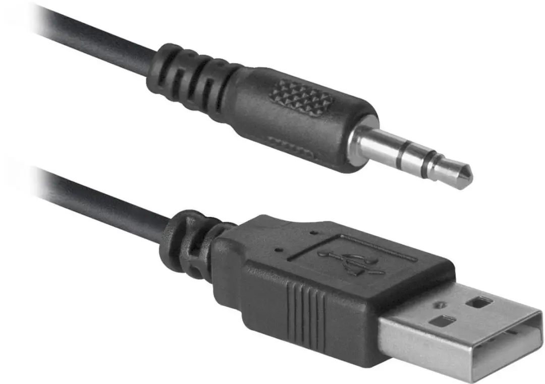 Defender SPK-240 USB Speaker Set 6W - Grijs-Zwart