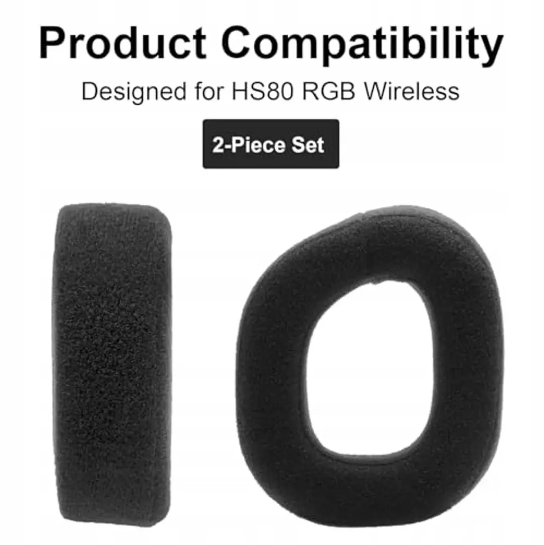 Corsair HS80 RGB Oorkussens - Colorless