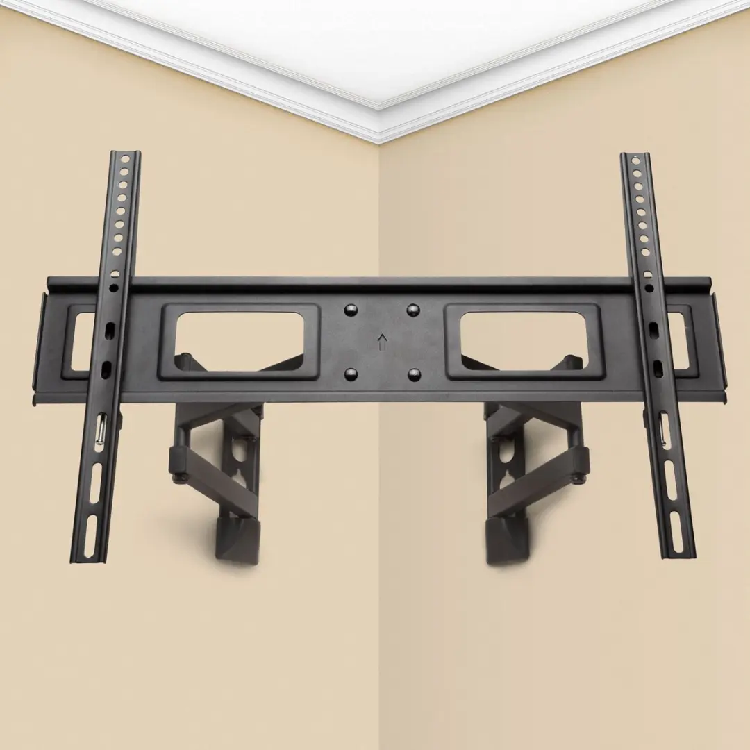 Delight Hoek TV Beugel 39687 - VESA 600x400mm - 40-80" - Zwart