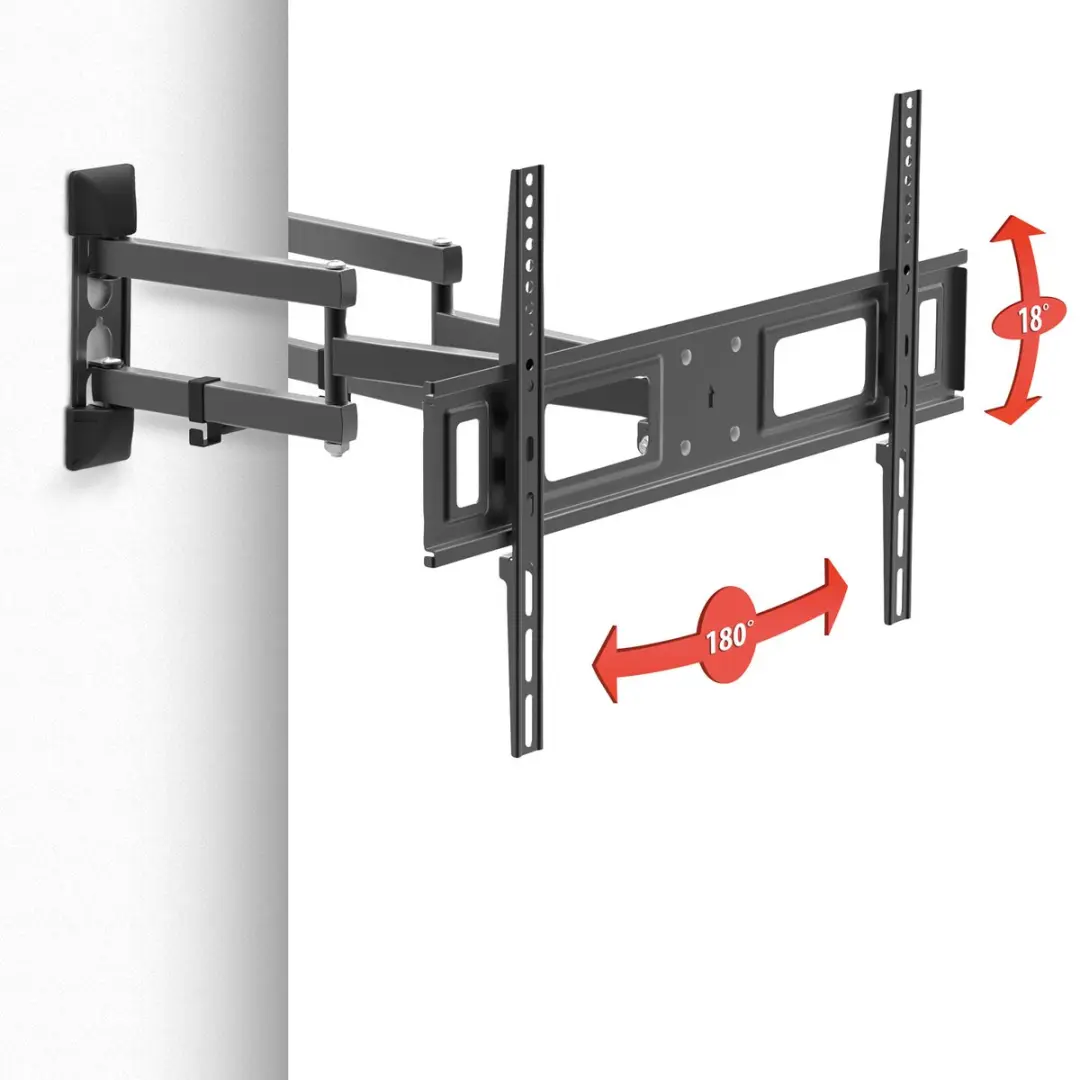 Delight Hoek TV Beugel 39687 - VESA 600x400mm - 40-80" - Zwart - afbeelding 6 van 6