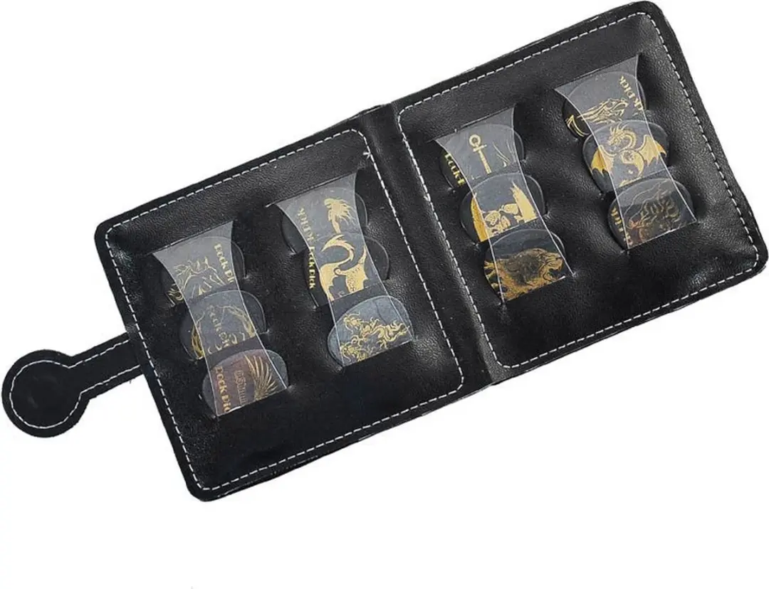 Boston PP-512 Plectrumportemonnee - 12 Plectrums - Zwart-blauw - afbeelding 4 van 6