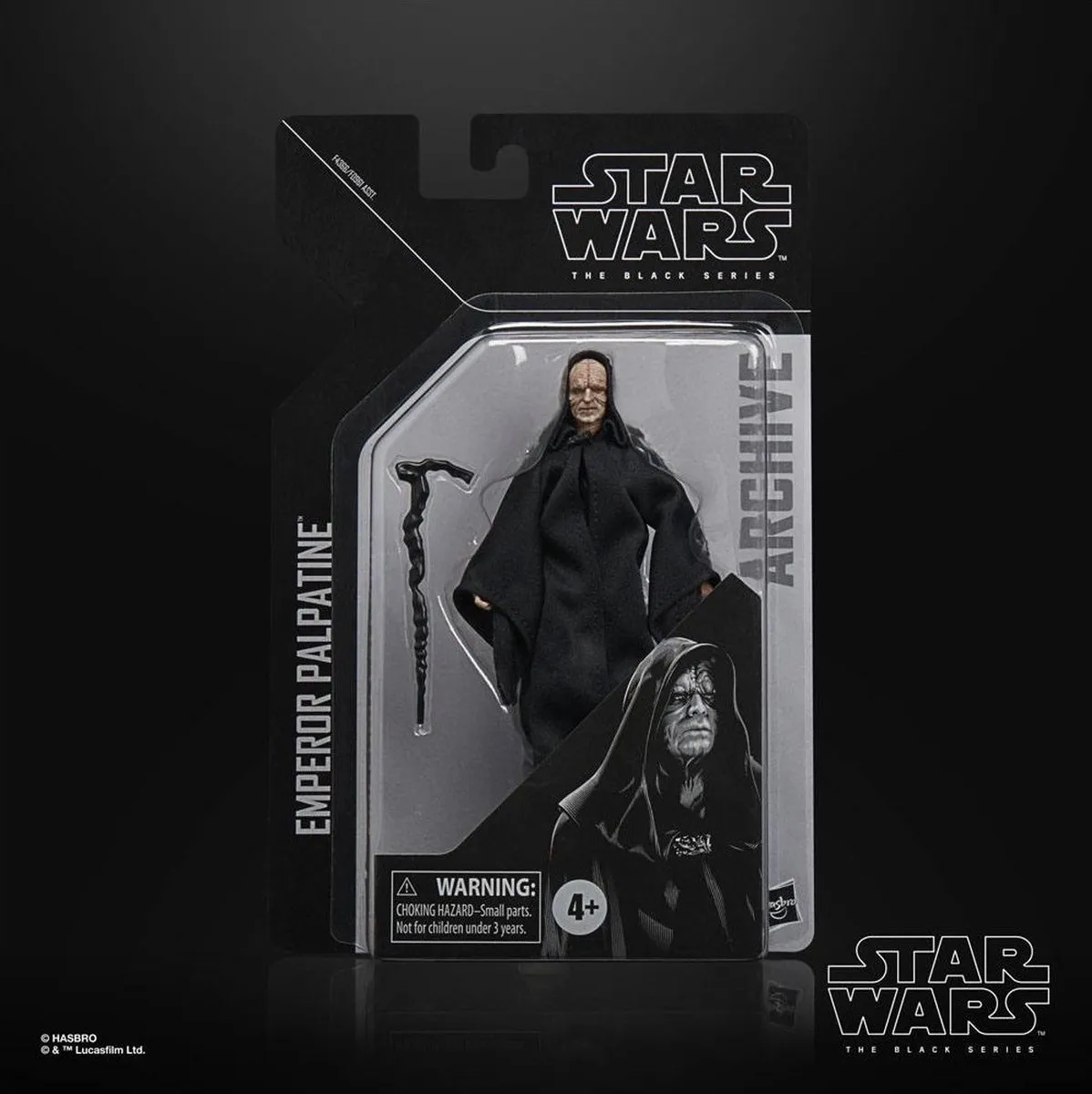 Star Wars The Black Series Emperor Palpatine Speelfiguur F4366 - afbeelding 2 van 6