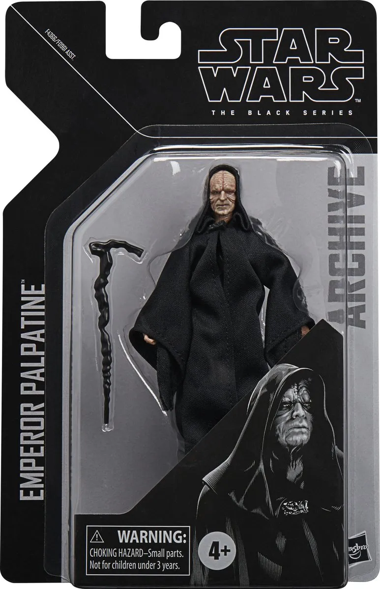 Star Wars The Black Series Emperor Palpatine Speelfiguur F4366 - afbeelding 6 van 6