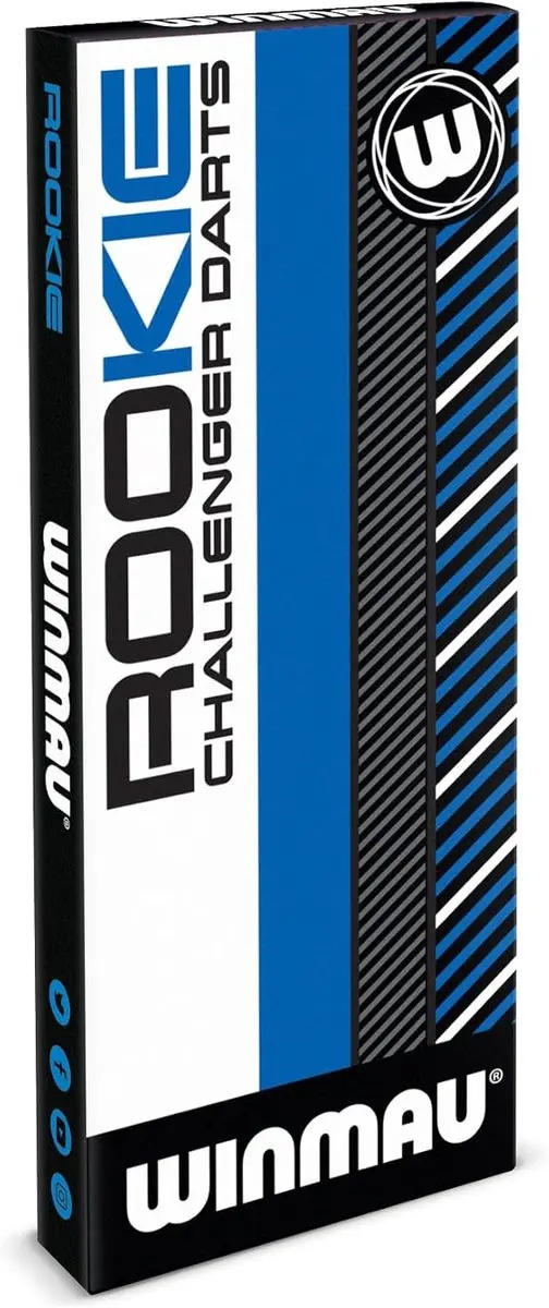 Winmau Dartpijlen Brass Darts Rookie 20g - Blauw - 9 Stuks