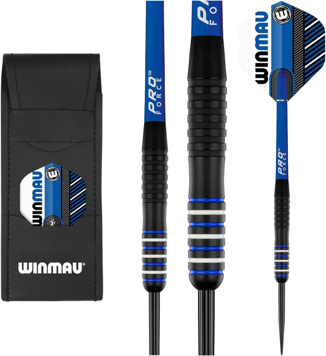 Winmau Dartpijlen Brass Darts Rookie 20g - Blauw - 9 Stuks