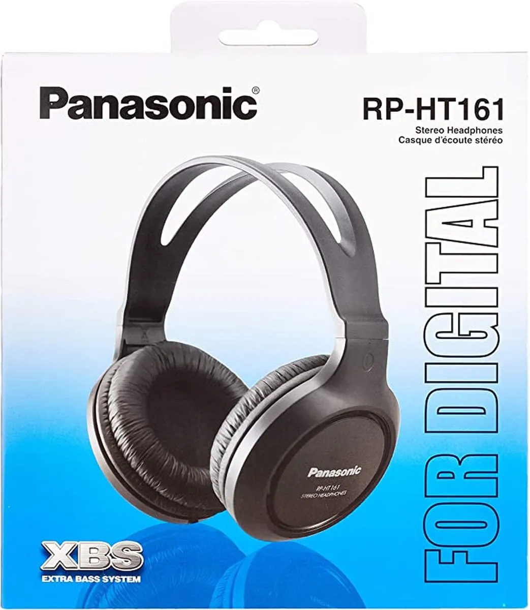Panasonic RP-HT161E Over-ear Koptelefoon - Zwart
