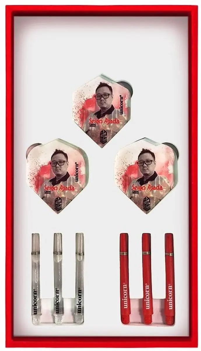 Unicorn Maestro Seigo Asada Dartpijlen 3 Stuks - 90% - Zwart