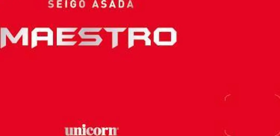 Unicorn Maestro Seigo Asada Dartpijlen 3 Stuks - 90% - Zwart