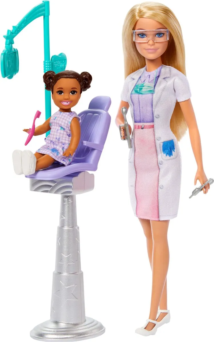 Mattel Barbie Tandarts Pop JCR74
