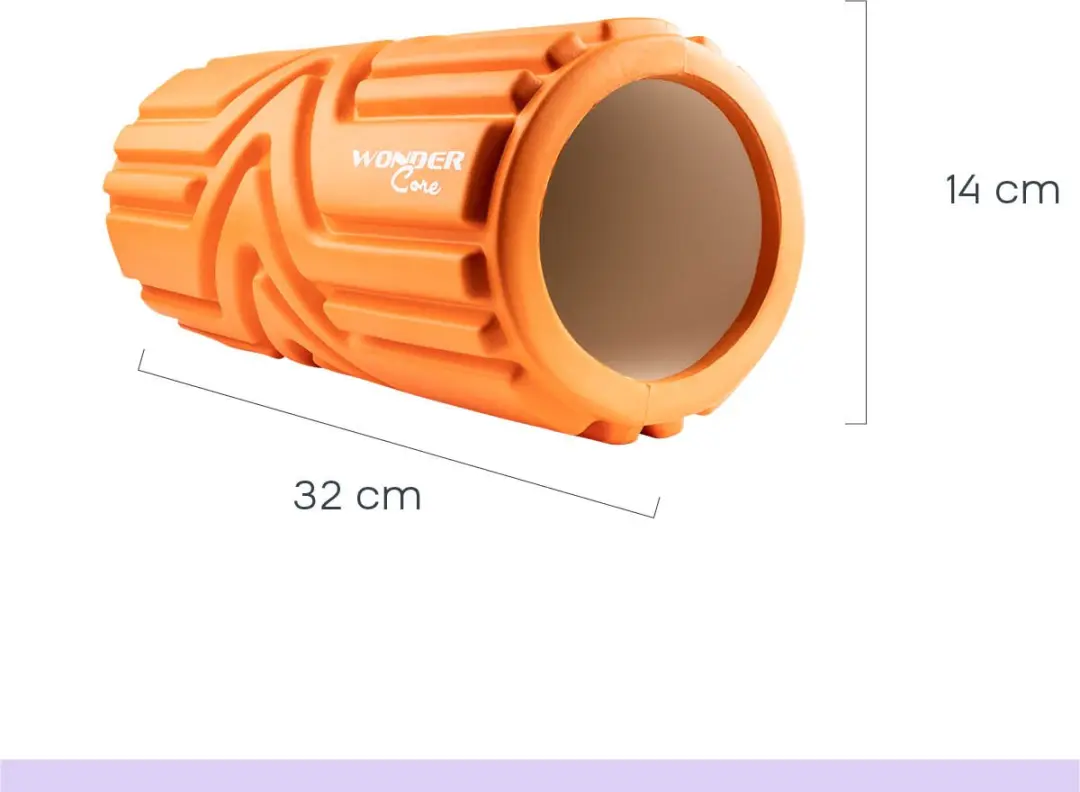 Wonder Core Hollow Yoga Roller 32cm - Oranje