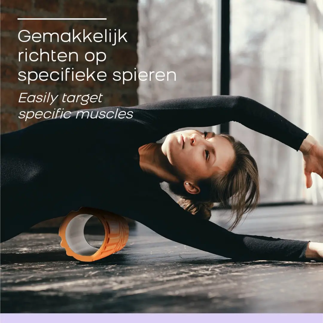 Wonder Core Hollow Yoga Roller 32cm - Oranje