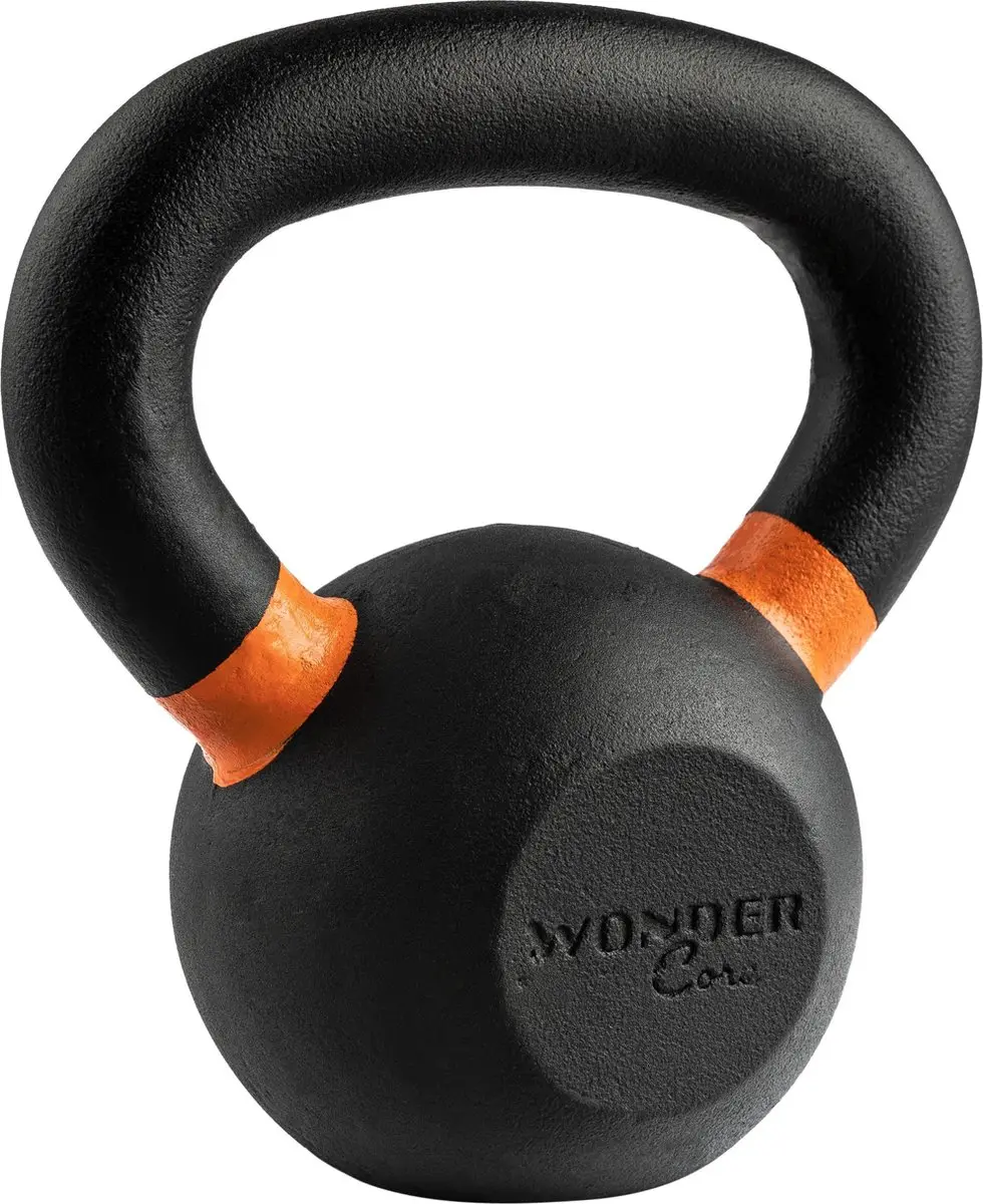 Wonder Core Power Coating Kettlebell 6kg - Zwart