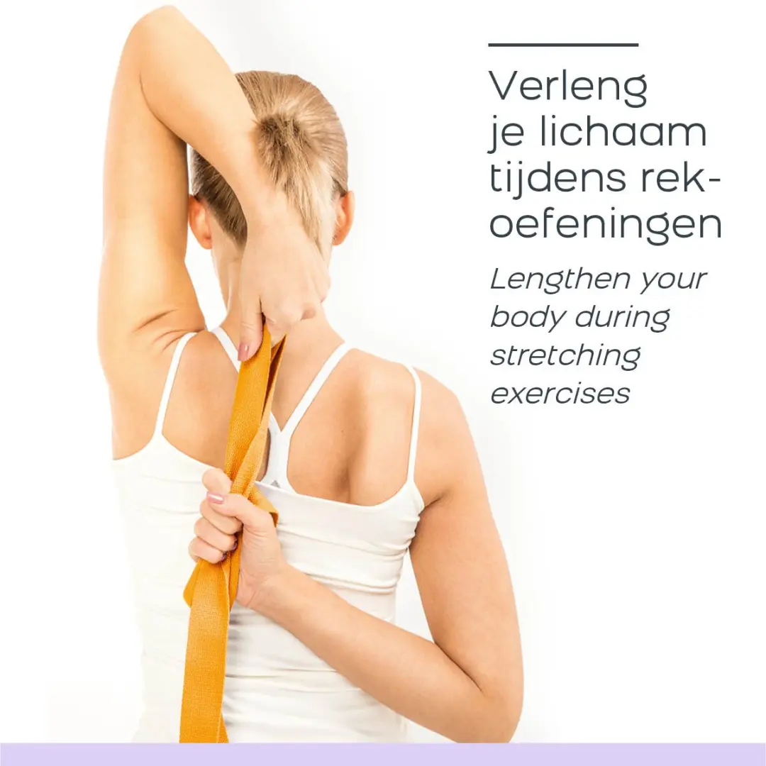 Wonder Core Yoga Strap - Oranje - afbeelding 6 van 6