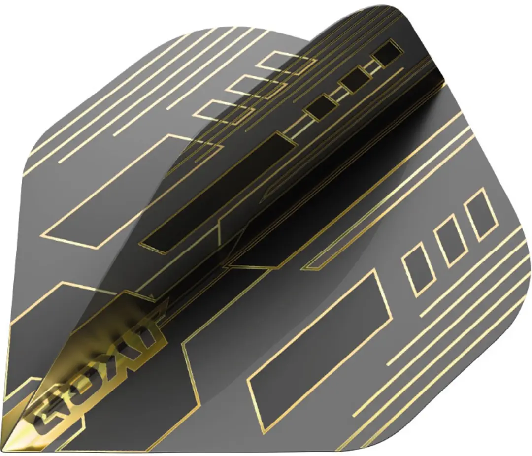 goat Ceremony NO2 Dart Flights GD7005120 - 3 Stuks - Goud/Zwart