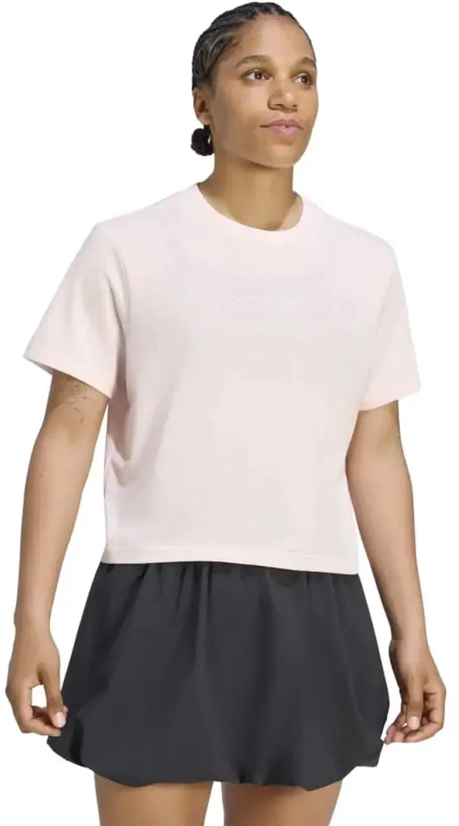 Adidas Tns Cltr T-shirt Met Korte Mouwen Roze XL Vrouw
