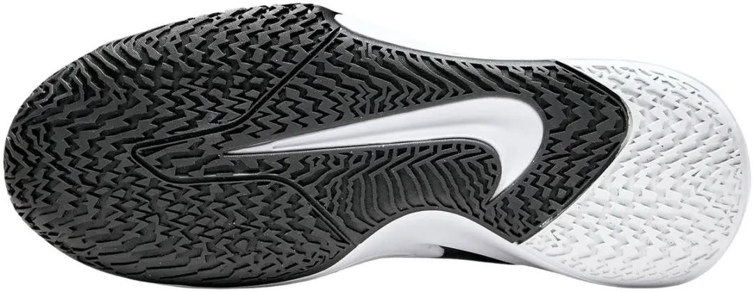 Nike Precision VII Basketbalschoenen FN4322-005 - 41 - Zwart/Grijs/Wit