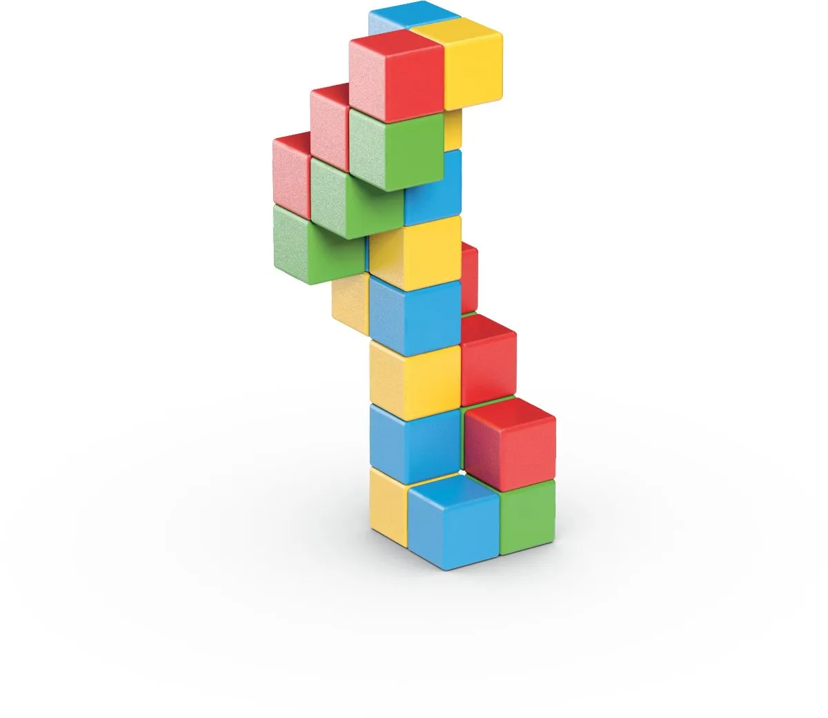 Geomag MagiCube Magnetische Blokken 24 Stuks - Multicolor
