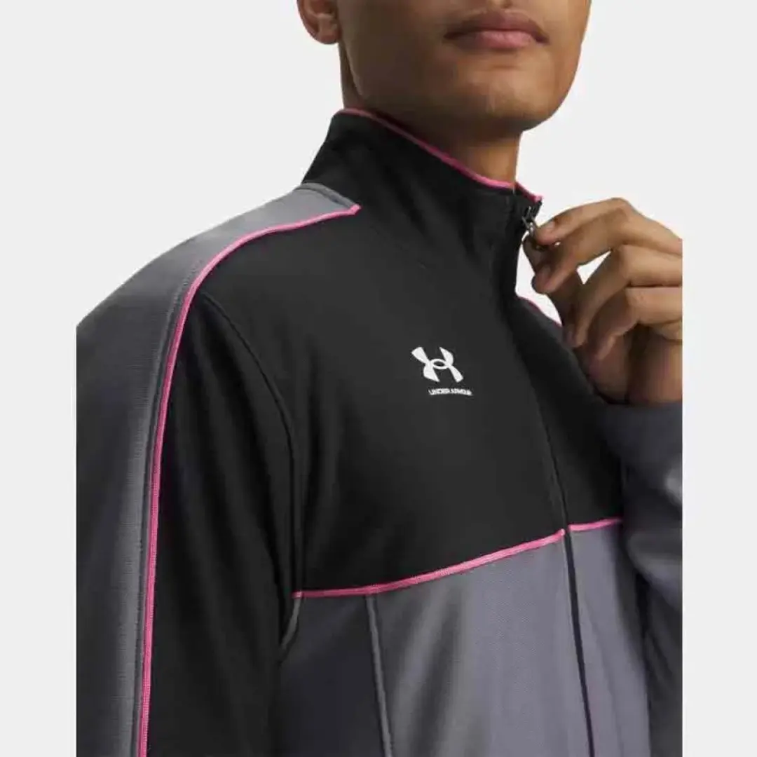 Under Armour M Challenger Track Jacket - Titan Grijs/XL