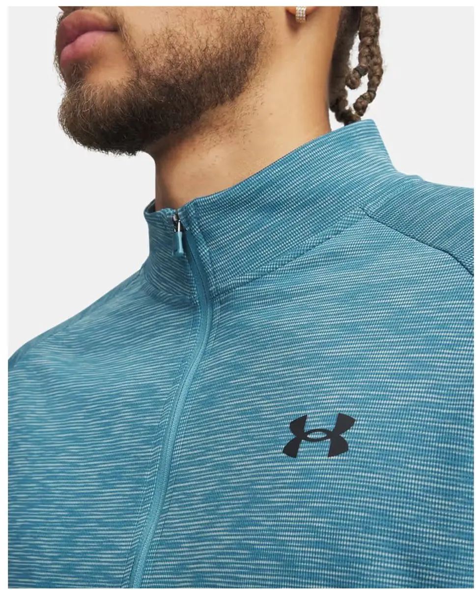 Under Armour UA Tech Textured 1/2 Zip - Midnight Navy - XXL - afbeelding 5 van 6