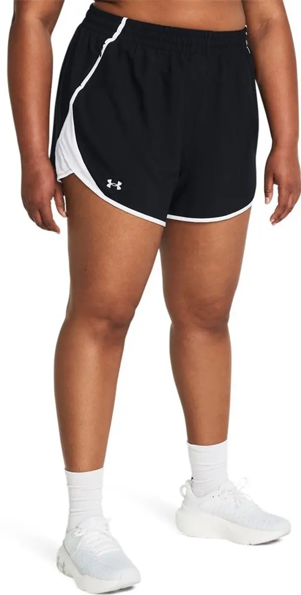 Under Armour UA Fly By 3 Shorts Dames - XXL - Zwart