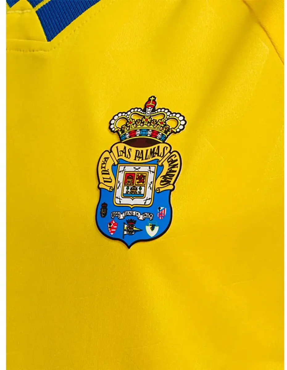 Hummel Ud Las Palmas T-shirt Junior - 116cm Geel - afbeelding 6 van 6