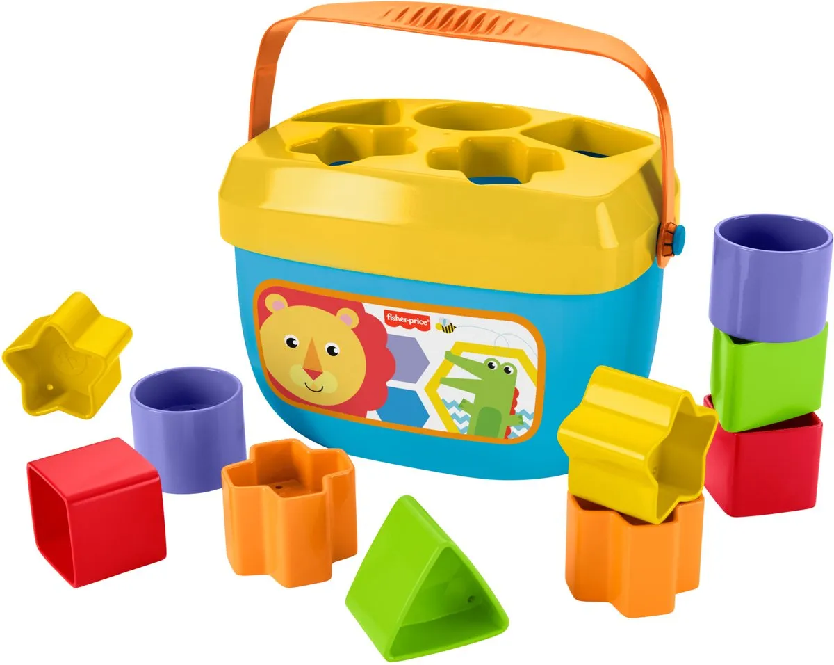 Fisher Price Baby’s Eerste Blokken Houten Speelgoed